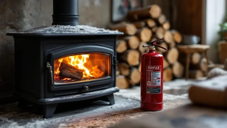 A wood stove owner reveals the one item you should always place near your fuel