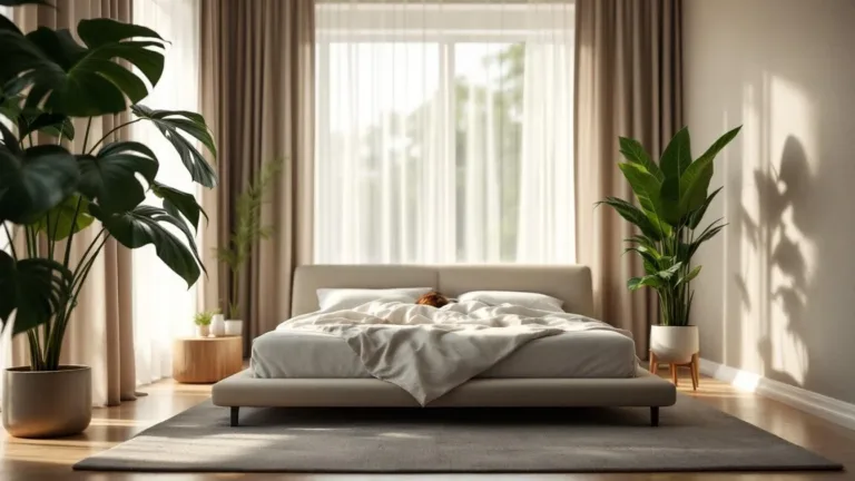 How bedroom plants can influence sleep quality
