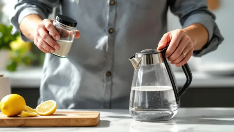 How to descale a kettle effectively without vinegar or harsh chemicals