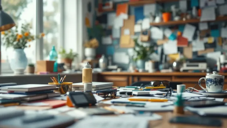 How visual clutter exhausts the brain