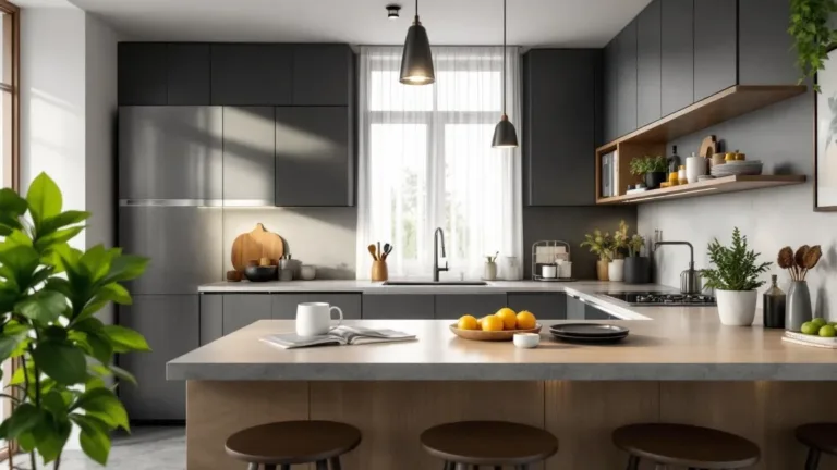 Instead of a full kitchen island, this space-saving alternative transforms small kitchens perfectly