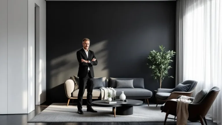 Interior designers reveal why dark colors actually make small apartments look bigger