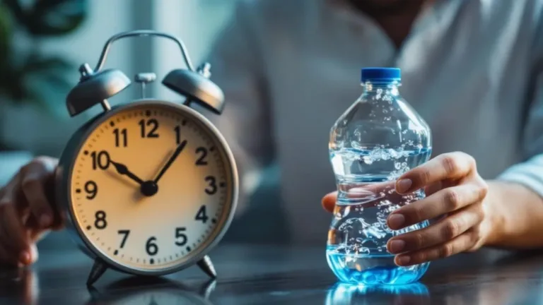 The Hydration Clock: The specific time of day to drink water to beat afternoon fatigue