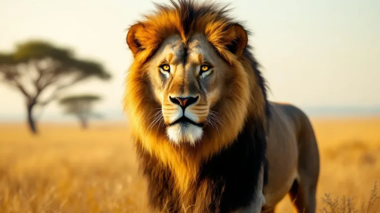 Majestic and Mighty: The Stunning Reality of a Real-Life Lion Kings