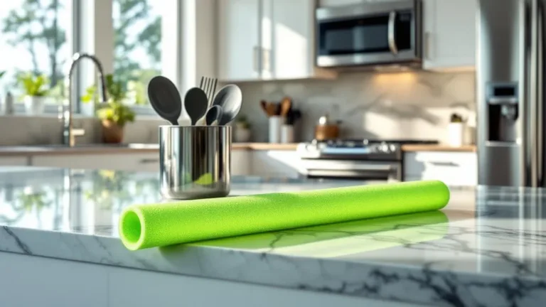 Why a pool noodle has become an unexpected kitchen essential